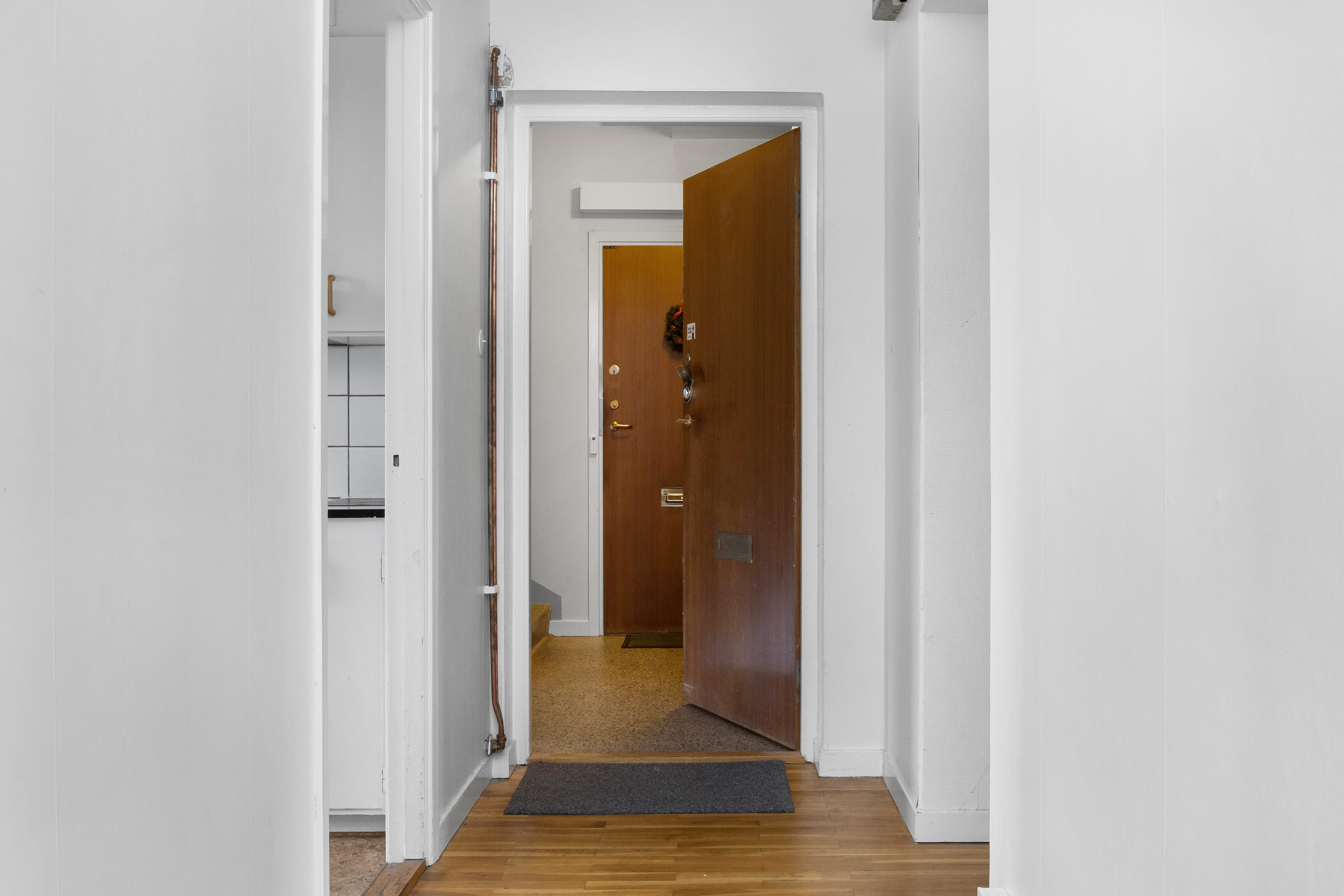 A door in a room