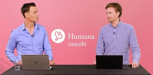 Jan Andre Hansen prater med forsker Stian Overå under gamingwebinaret