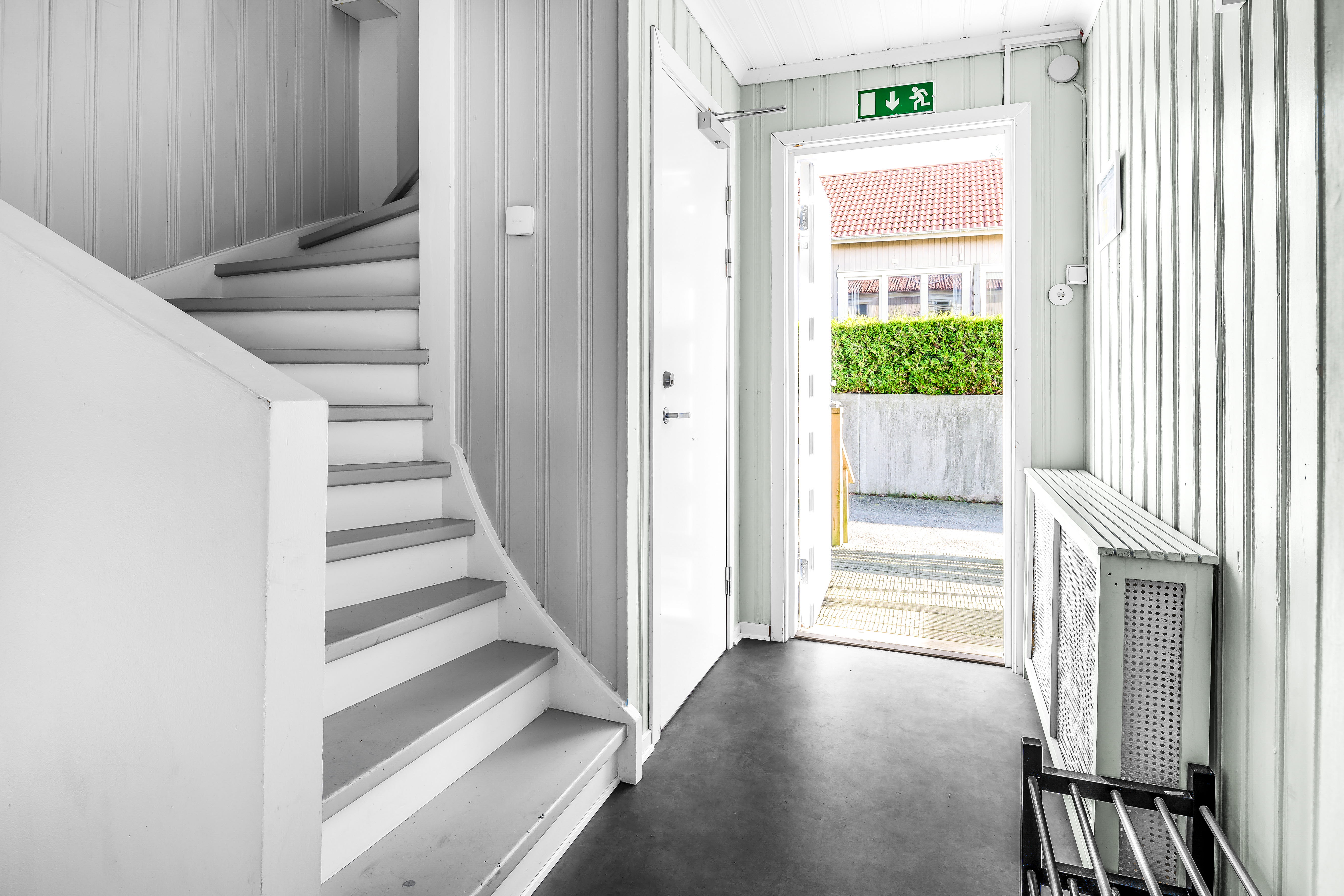 A door in a room