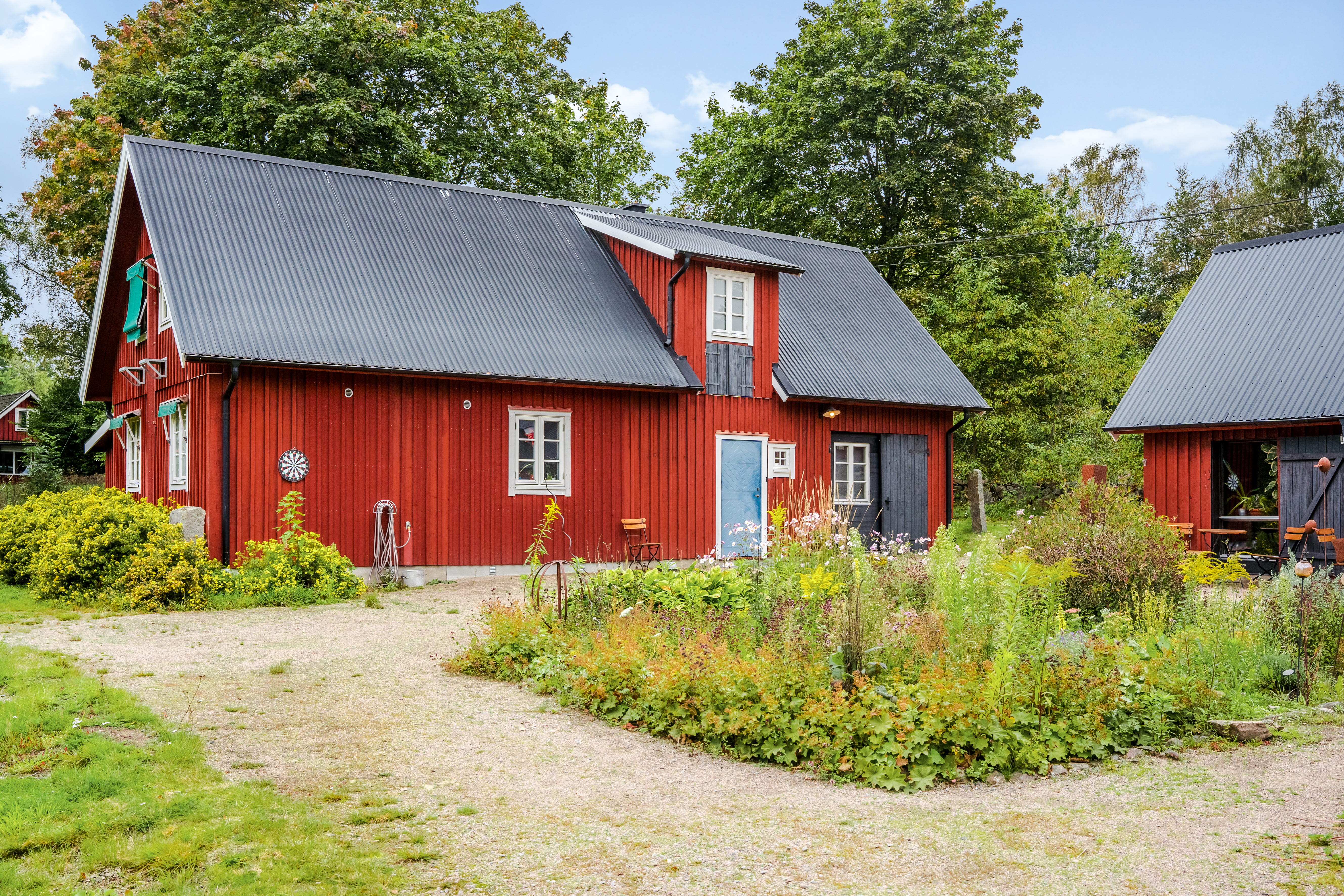 A small house on a farm