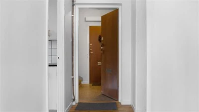 A door in a room