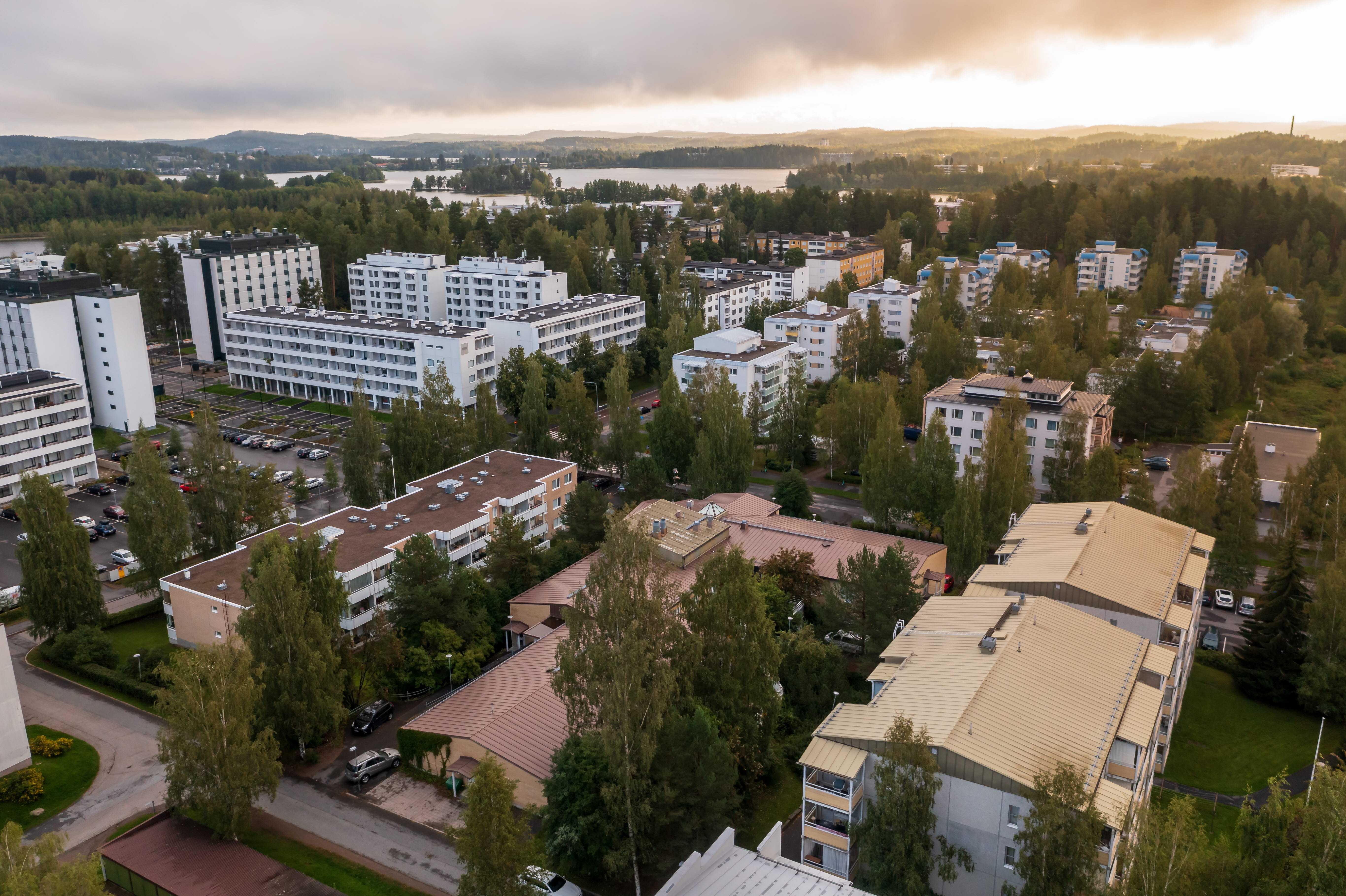 Jyväskylän Sähäkän ulkokuva